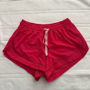 Lululemon Hotty Hot Drawstring Shorts Pink